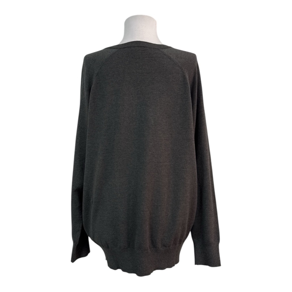 Torrid NEW W/O tags Women's Pullover Sweater Gray V-Neck Soft - Picture 3 of 8